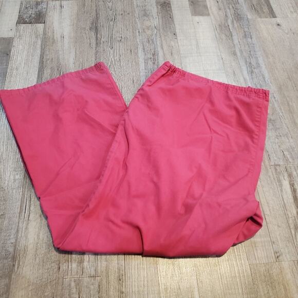 Dickies 2xl women's pink scrub bottoms - Picture 5 of 10